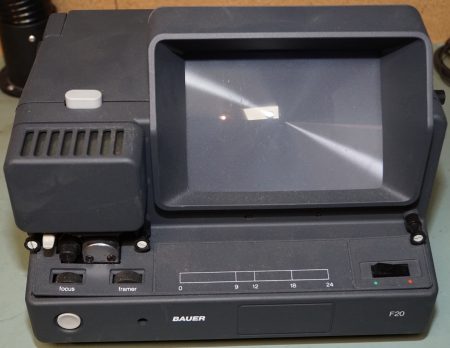 Bauer F20 Super 8 Filmbetrachter
